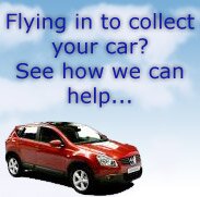 If you're flying in to collect your car, see how we can help