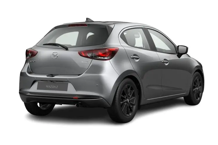 Mazda 2 Hatchback 1.5 Skyactiv-G 90 Exclusive-Line Auto exterior rear view