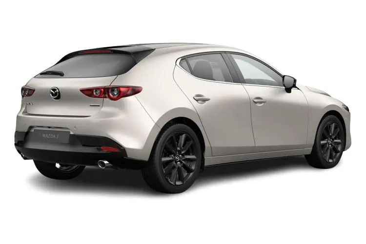 Mazda 3 Hatchback 2.0 e-SAV-X mHEV 186 Centre-Line exterior rear view