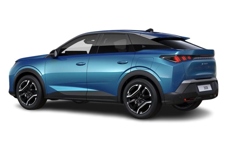 Peugeot 3008 Small Crossover/SUV 73Kwh 210 GT exterior rear view