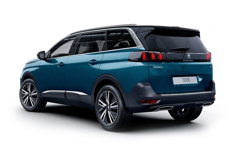 Peugeot 5008 Medium Crossover/SUV 1.5 BlueHDi Allure Premium Plus EAT8 Start+Stop exterior rear view