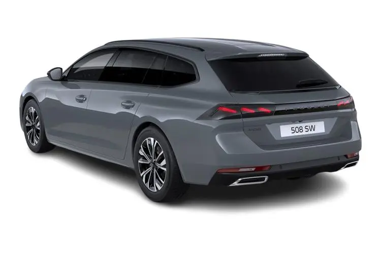 Peugeot 508 Large SUV 1.6 Phev 225 GT e-EAT8 exterior rear view