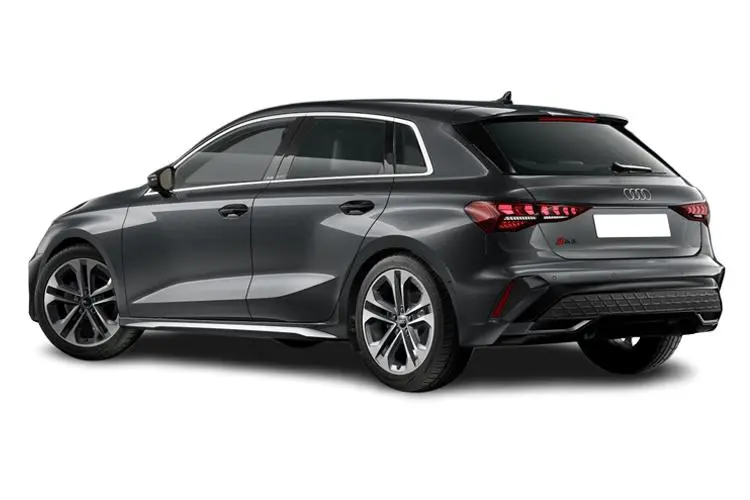Audi A3 Hatchback 35 TFSI 150 Black Edition exterior rear view