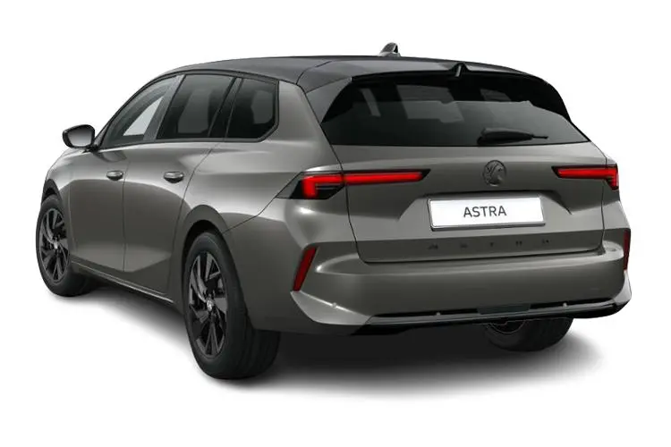 Vauxhall Astra Estate 1.2 Hybrid 136 Ultimate e-DCT6 Auto exterior rear view