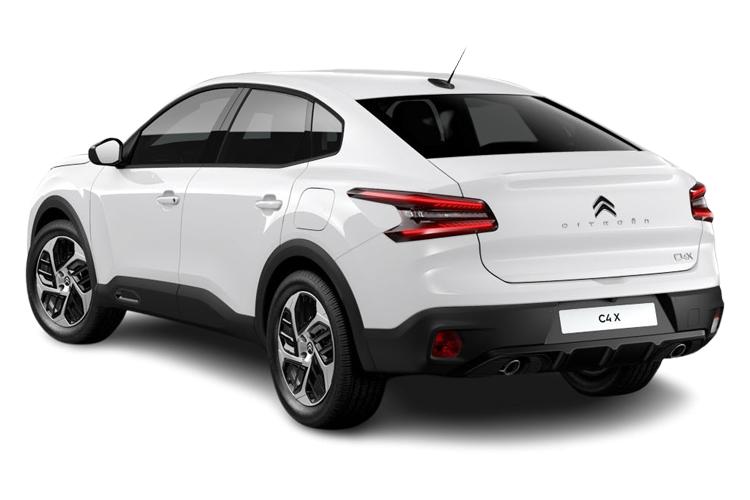 Citroen C4 X Saloon 1.2 Hybrid 136 Max e-DCS6 exterior rear view