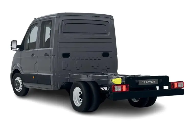 Volkswagen Crafter Double Chassis Cab Crew Cab Pickup CR35 LWB 2.0 TDI 177 Commerce exterior rear view