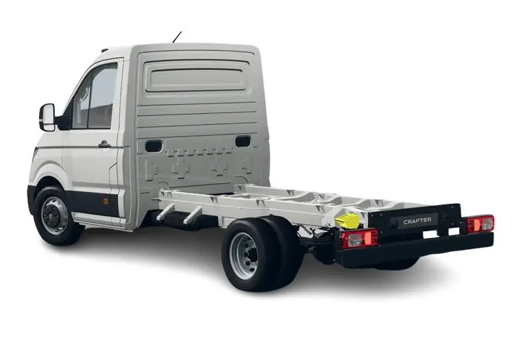 Volkswagen Crafter Tipper CR35 LWB Double Cab 2.0TDI Commerce Business Etg A exterior rear view