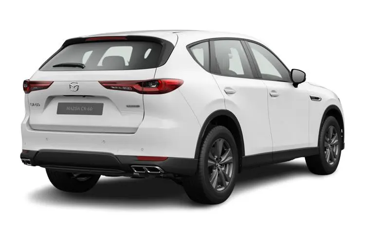 Mazda CX-60 Medium Crossover/SUV 2.5 e-skyactiv Phev 327 Homura Panoramic Roof Auto exterior rear view