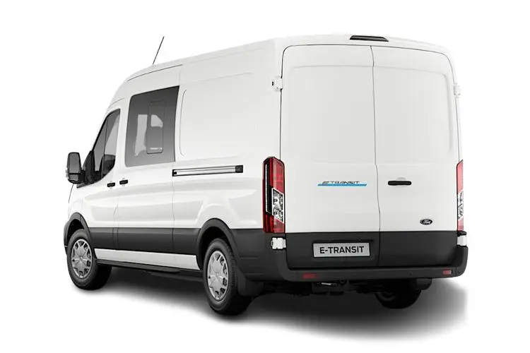 Ford E-Transit Double Cab In Large Van - High 390 L3H3 68kWh 269ps Trend Auto exterior rear view