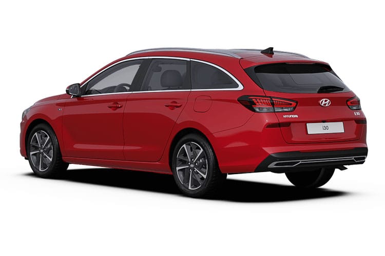 Hyundai i30 Estate 1.0 T-GDi 120ps Premium DCT exterior rear view
