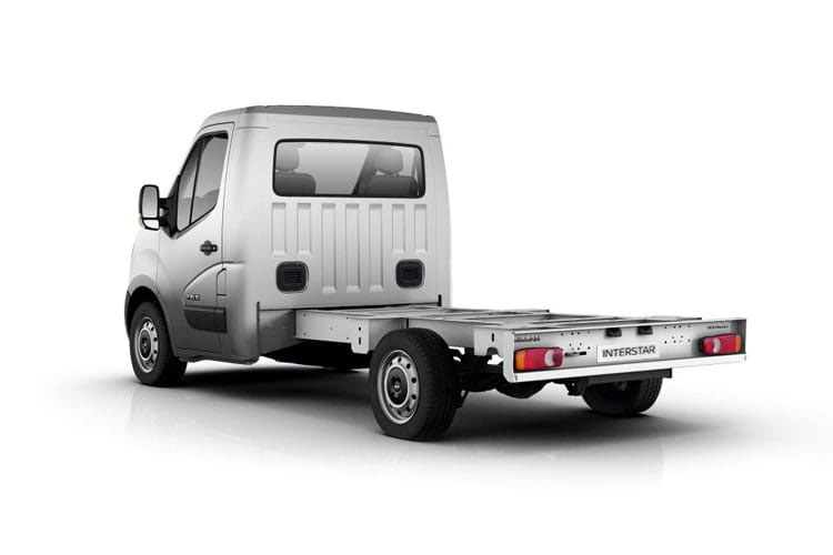 Nissan Interstar Chassis Cab Chassis Cab R35 L2 2.3 dCi 145 Tekna Plus exterior rear view