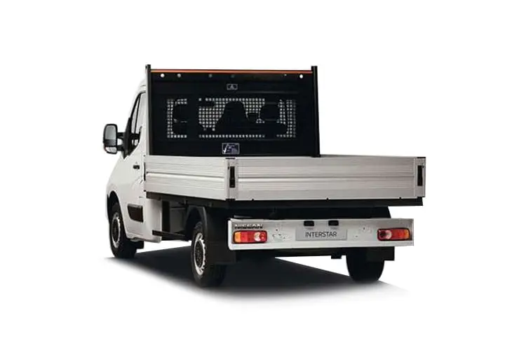 Nissan Interstar Dropside Dropside R35 L3 2.3dCi 145 Tekna Trw exterior rear view