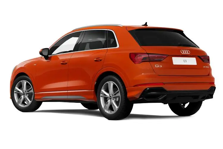 Audi Q3 Small Crossover/SUV 40 TDI Quattro 200ps Black Edition Tech Pro S tron exterior rear view