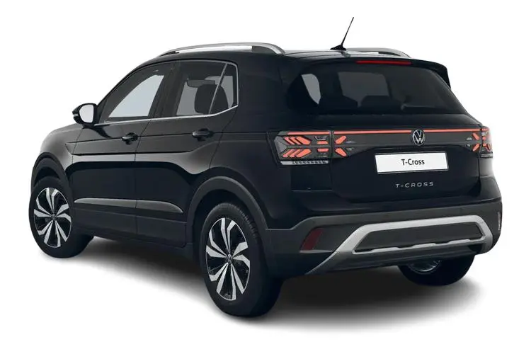 Volkswagen T-Cross Medium Crossover/SUV 1.0 TSI 95PS Life exterior rear view