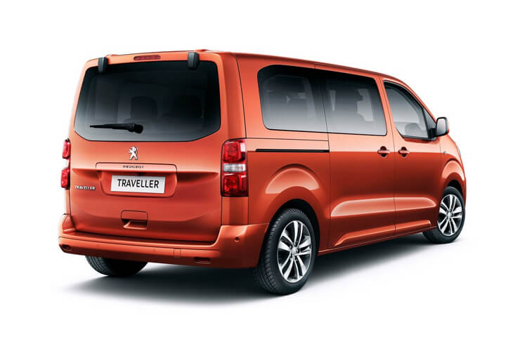 Peugeot Traveller MPV e-TRAVELLER Long 100kW Active 75kWh exterior rear view