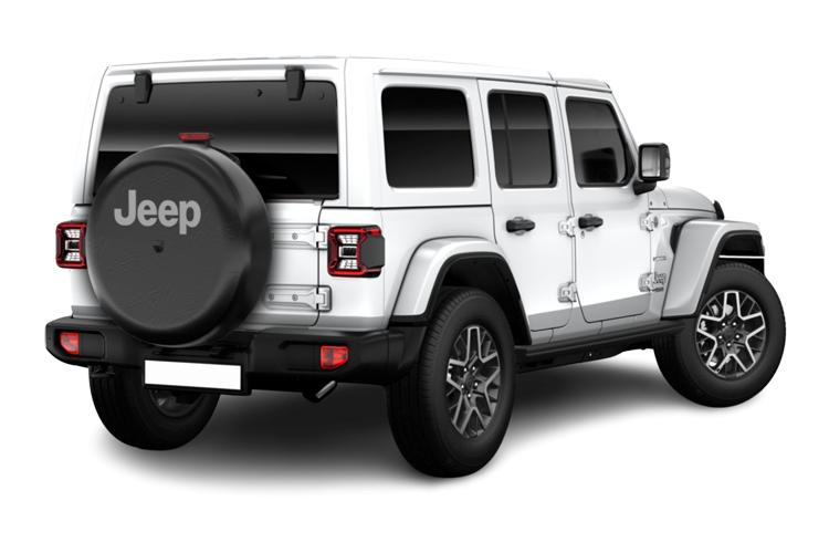 Jeep Wrangler Large SUV 2.0 Gme 272hp Sahara Auto exterior rear view