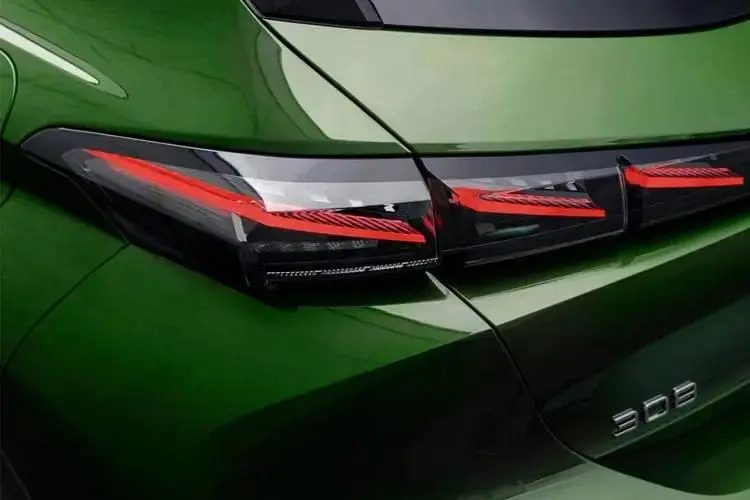 Peugeot E-308 Hatchback 115kW 54kWh 156 GT Auto close up