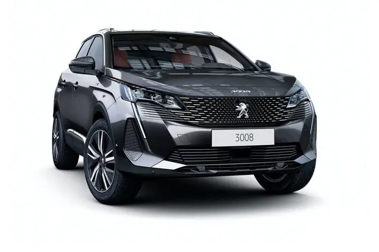 Peugeot 3008 Small Crossover/SUV 1.6 Hybrid 225 GT e-EAT8 exterior view