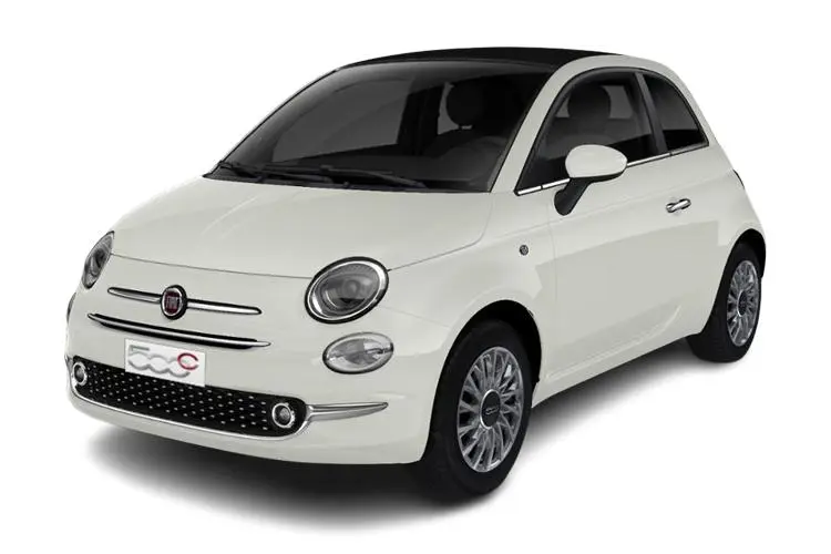 Fiat 500 Convertible 42kWh 87kW LA Prima Bcllia exterior view