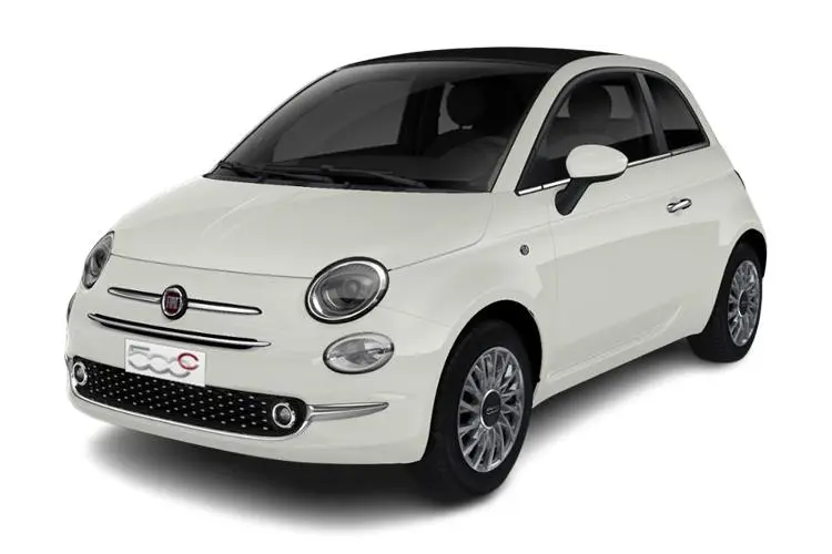 Fiat 500 Convertible 1.0 mHEV 70hp Top exterior view