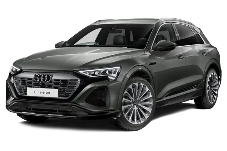 Audi Q8 E-Tron Medium Crossover/SUV 55 114kWh Quattro 408 Black Edition exterior view