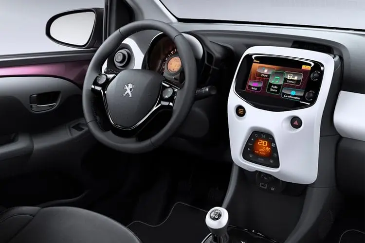 Peugeot 108 Hatchback 1.0 72 Collection S+S interior view