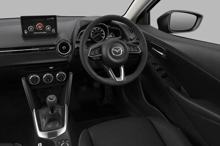 Mazda 2 Hatchback 1.5 e-skyactiv G mHEV 90 Homura Aka interior view