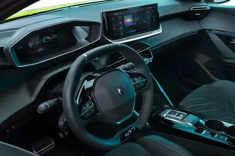 Peugeot 208 Hatchback 50kWh 136 Electric GT interior view