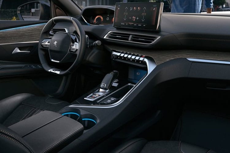 Peugeot 3008 Small Crossover/SUV 1.6 Hybrid 180 Allure Premium Plus e-EAT8 interior view