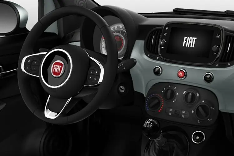 Fiat 500 Hatchback 42kWh 87 LA Prima BY Bocelli interior view