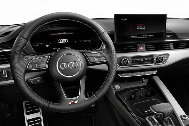 Audi A4 Estate 40 TDI 204 Quattro Sport Tech Pro Pks/T interior view