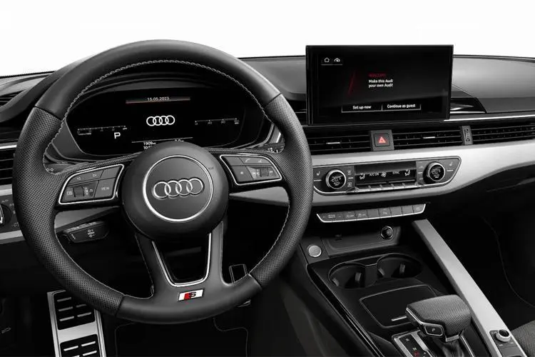 Audi A4 Saloon 35 TFSI 150 Black Edition Tech Pro Pack S tronic interior view