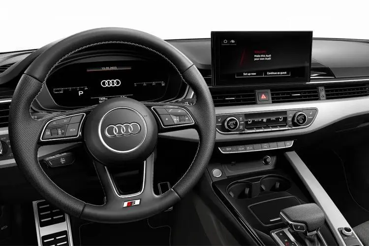 Audi A4 Saloon 40 TFSI 204 Black Edition Tech Pro Pack S tronic interior view