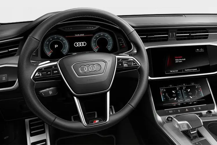 Audi A6 Saloon 50 TFSIe 299 Quattro Sp/Tc/Pr/Pk S tronic interior view