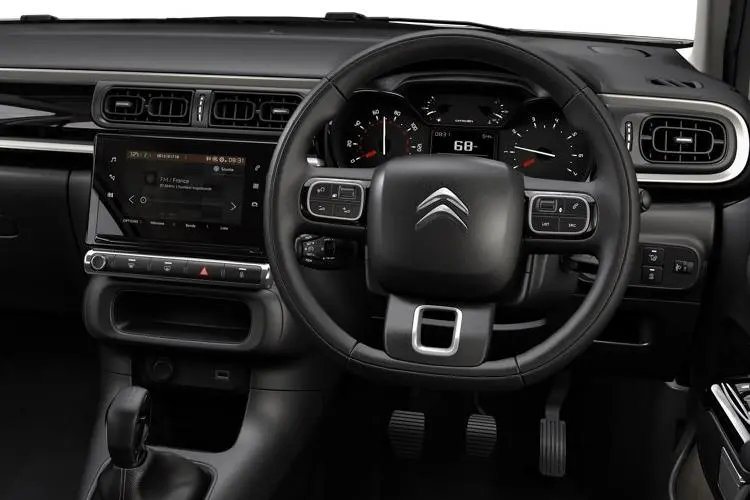 Citroen C3 Hatchback 1.2 Puretech 110 Plus EAT6 Start+Stop interior view