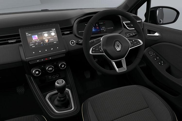 Renault Clio Hatchback 1.6 E-Tcno Full Hybrid Techno Auto interior view