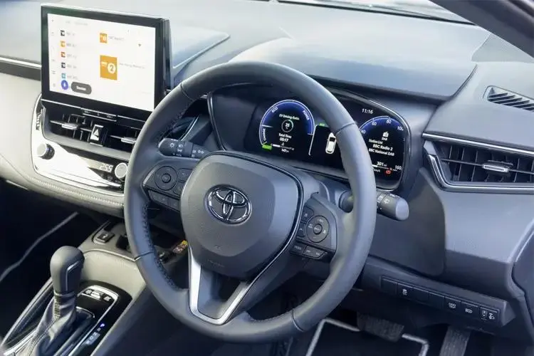 Toyota Corolla Hatchback 2.0 Hybrid 196hp Icon CVT interior view