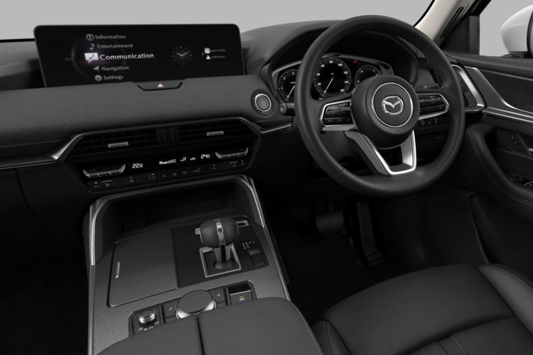 Mazda CX-60 Medium Crossover/SUV 3.3 e-skyactiv mHEV 200 Exclusive-Line Cmf/Pk Auto interior view