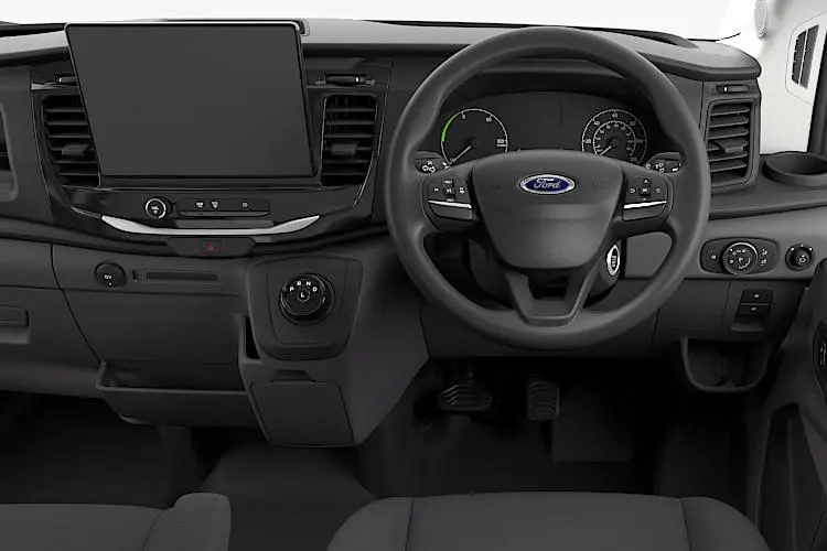 Ford E-Transit Medium Van - High 350 L2H3 68kWh 184ps Leader interior view