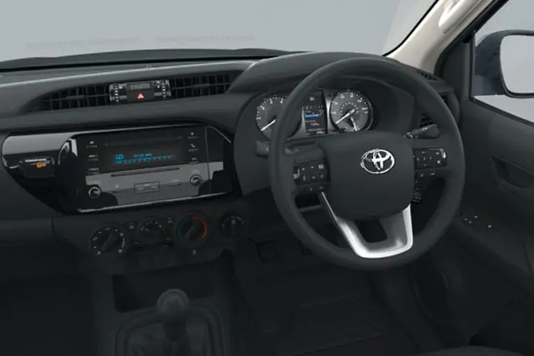 Toyota Hilux Pickup Single Cab 2.4 D-4D Active Start+Stop interior view