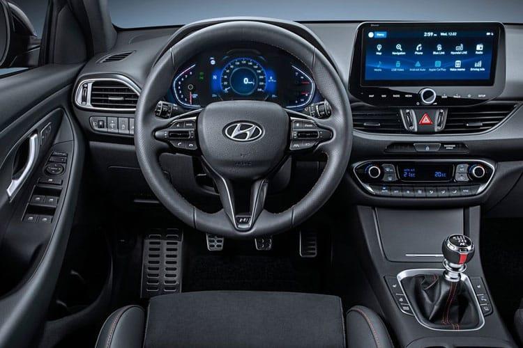 Hyundai i30 Hatchback 1.5 T-GDi 159ps N Line DCT interior view