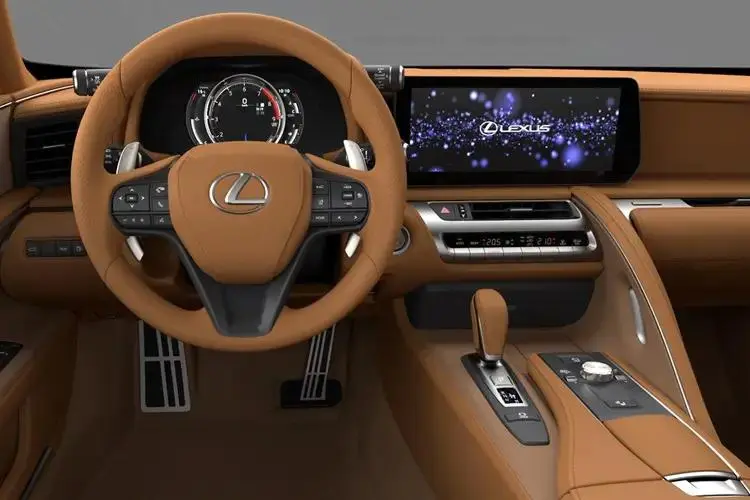 Lexus LC Convertible 500 5.0 464 Mark Levinson Auto interior view