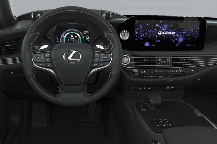 Lexus LS Saloon LS500h 3.5 359 Takumi Pleat E-Cvt interior view