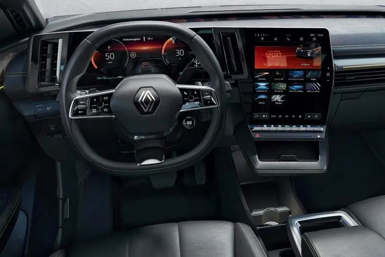 Renault Megane E-Tech Hatchback EV60 Equilibre 60kWh Optimum Charge interior view