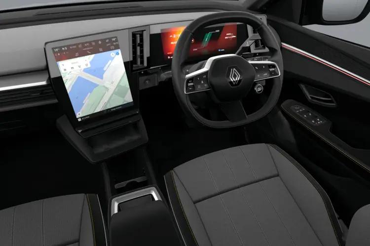 Renault Megane E-Tech Hatchback EV60 60kWh Icon Comfort Range interior view