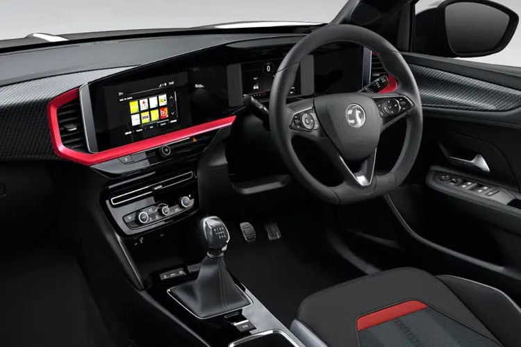 Vauxhall Mokka Hatchback 1.2T 130ps GS Auto interior view