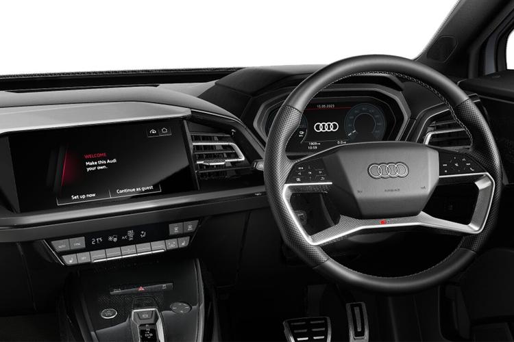 Audi Q4 E-Tron Medium Crossover/SUV 55 82kWh Quattro 340 Black Edition interior view