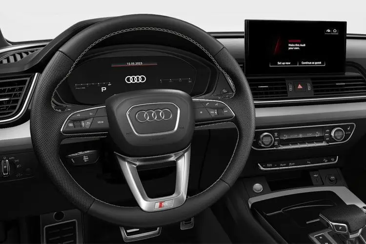 Audi Q5 Medium Crossover/SUV 50 TFSI e 299 Quattro Black Edition Tech Pack S tr interior view