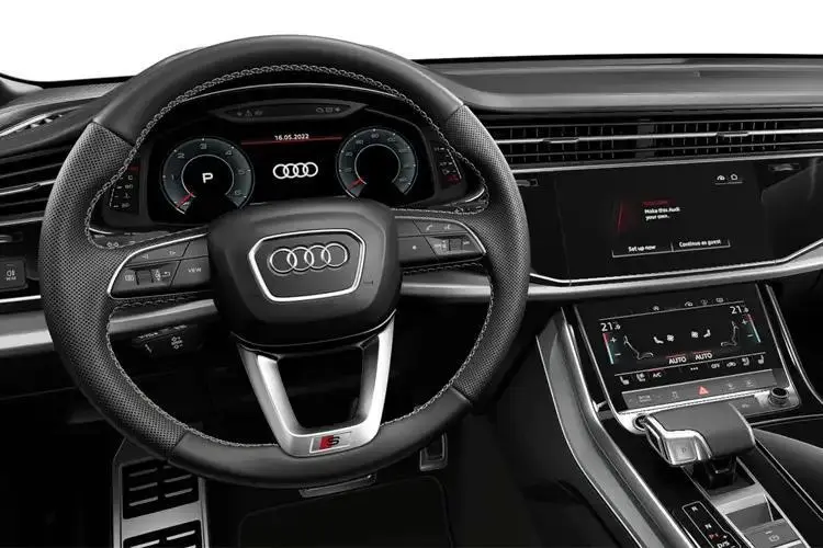 Audi Q7 Large SUV 50 TDI 286 Quattro Black Edition Tech Pro Tiptroni interior view