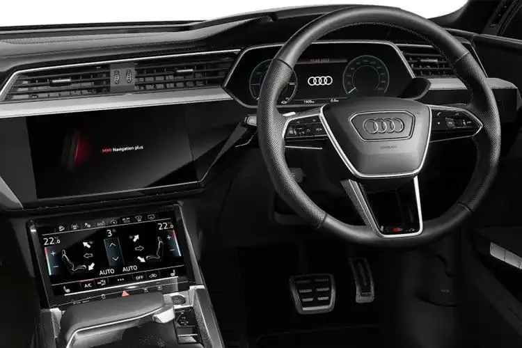 Audi Q8 E-Tron Medium Crossover/SUV 50 95kWh Quattro S Line Tech Pro 22kW interior view